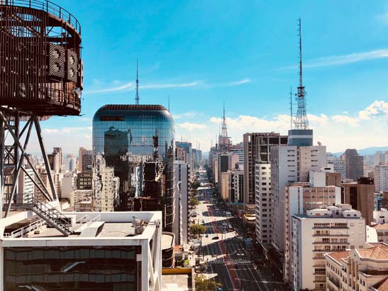 A view of Sao Paulo, BR